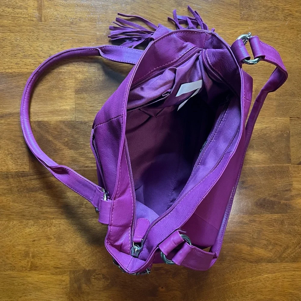 Great American Leather Works Hobo-Style/Y2K Shoulder Bag - Picture 4 of 16